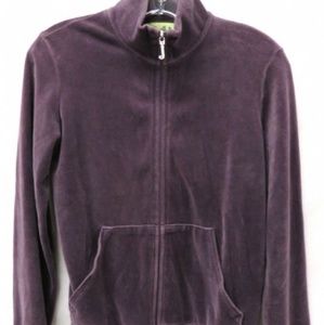 Juicy Couture Velour Zip Up Jacket